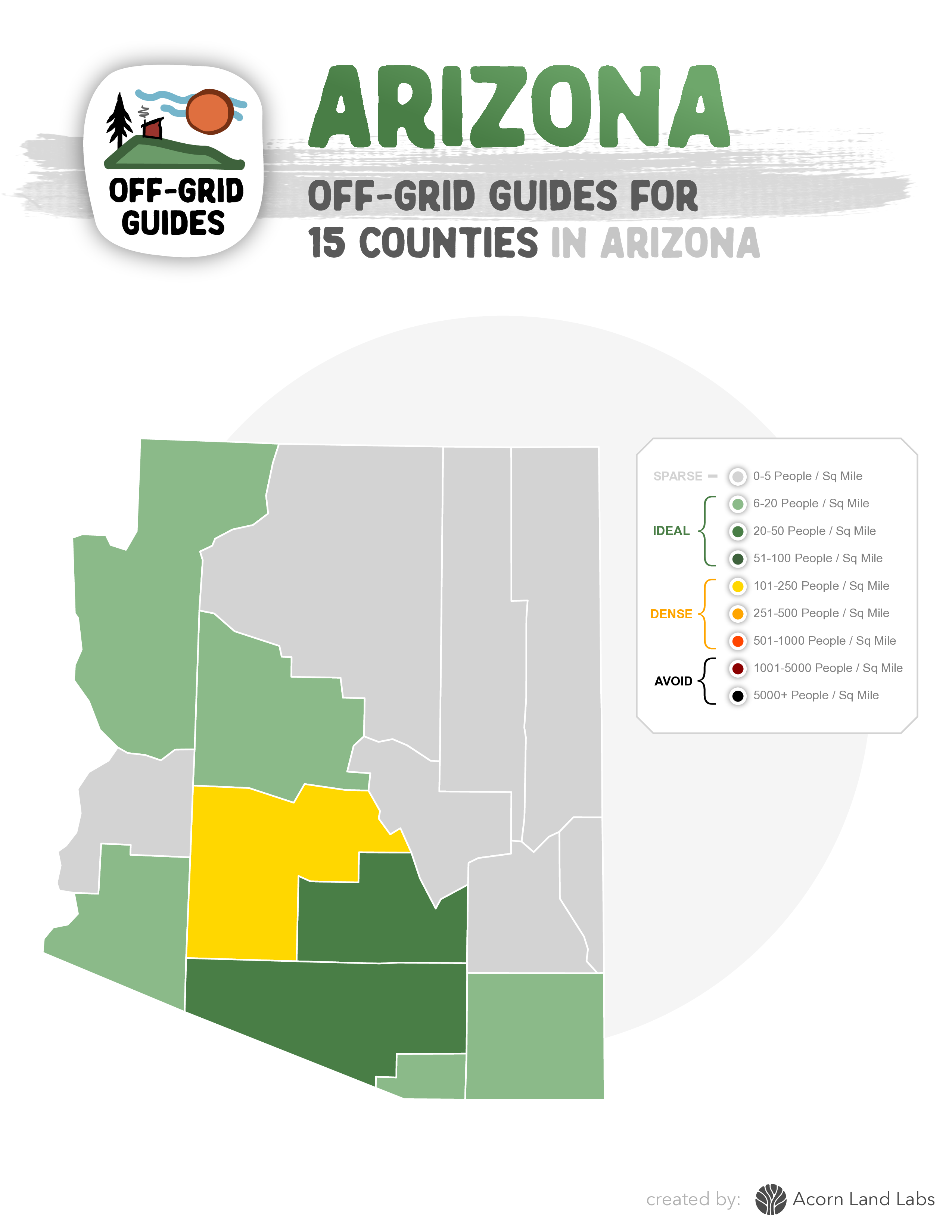 Arizona Off-Grid Guide PDF Download: 15 Counties Rated