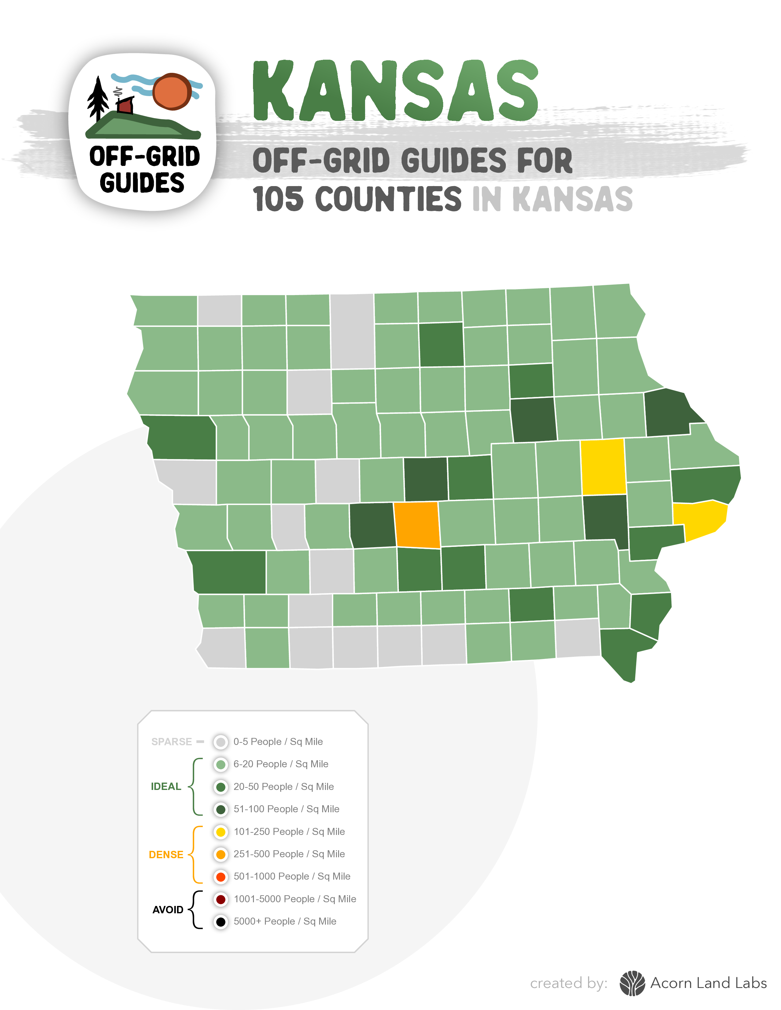 Kansas Off-Grid Guide PDF Download: 105 Counties Rated