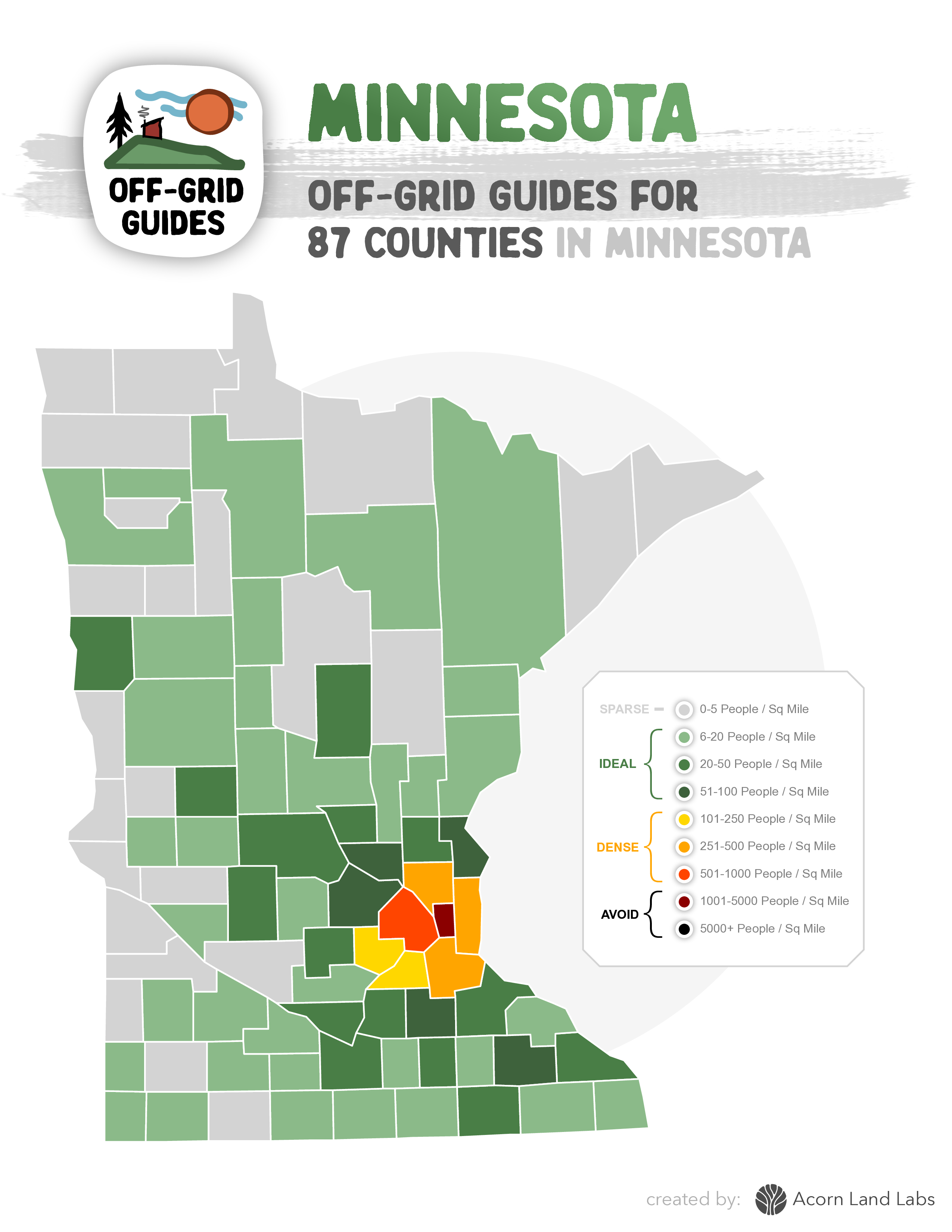 Minnesota Off-Grid Guide PDF Download: 87 Counties Rated