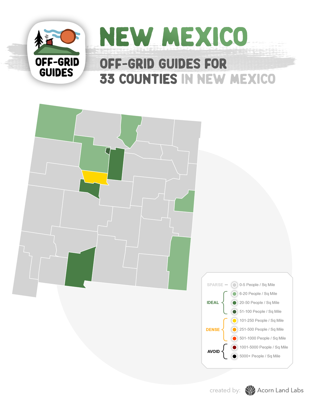 New Mexico Off-Grid Guide PDF Download: 33 Counties Rated