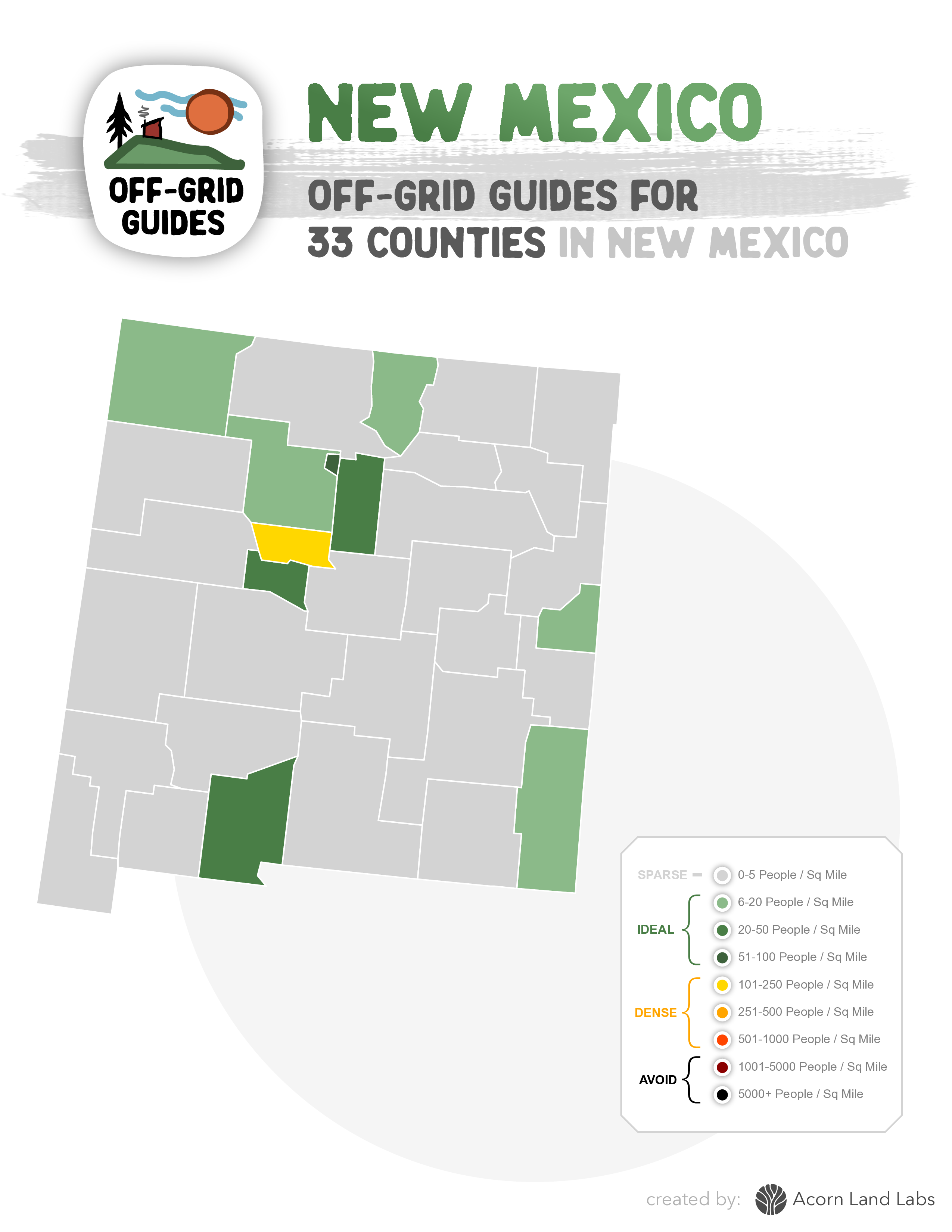 New Mexico Off-Grid Guide PDF Download: 33 Counties Rated